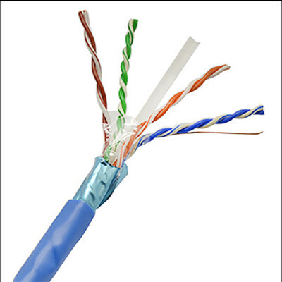 통신을 위한 23AWG FTP 구리 Cat6 Ethernet 케이블 305m