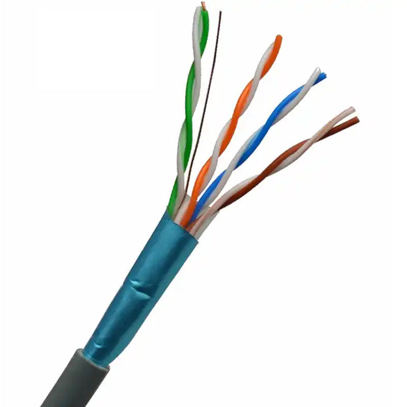 STP Cat6 LAN 케이블 1000Base-T 이더넷 2.4Gbps 비디오 전송 전송