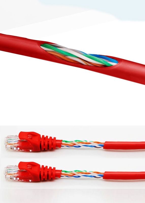 UTP 쉴드 24AWG Cat6 패치 코드 이더넷 패치 케이블
