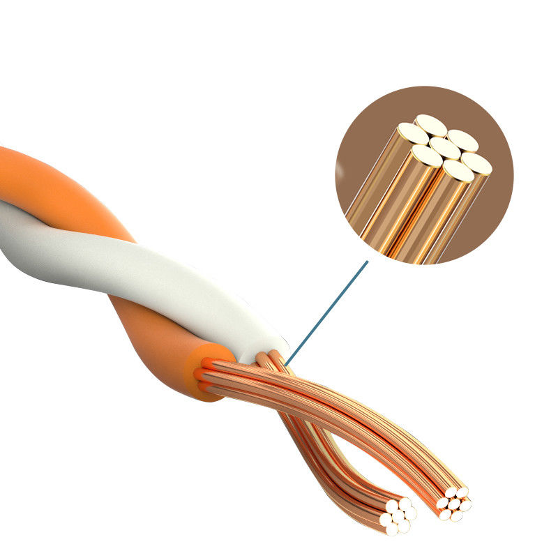 검은 안정적 1M 2M 3M 5M 10M 24AWG 4 쌍 Cat7 패치 코드