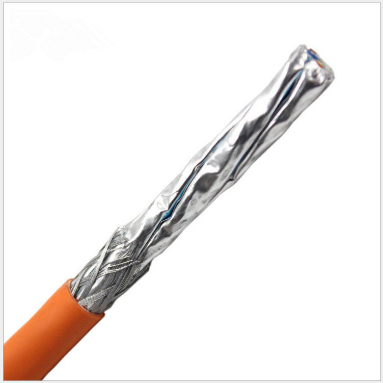 305m 보호해야 하는 23 awg 0.58 밀리미터 나동선 CAT7 랜 케이블, Cat 7 네트워크 케이블