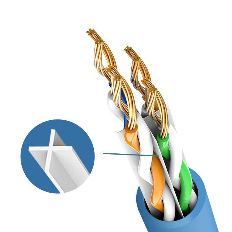 컴퓨터 사용 UTP BC CCA Cat6 패치 코드는 로에스에 따릅니다