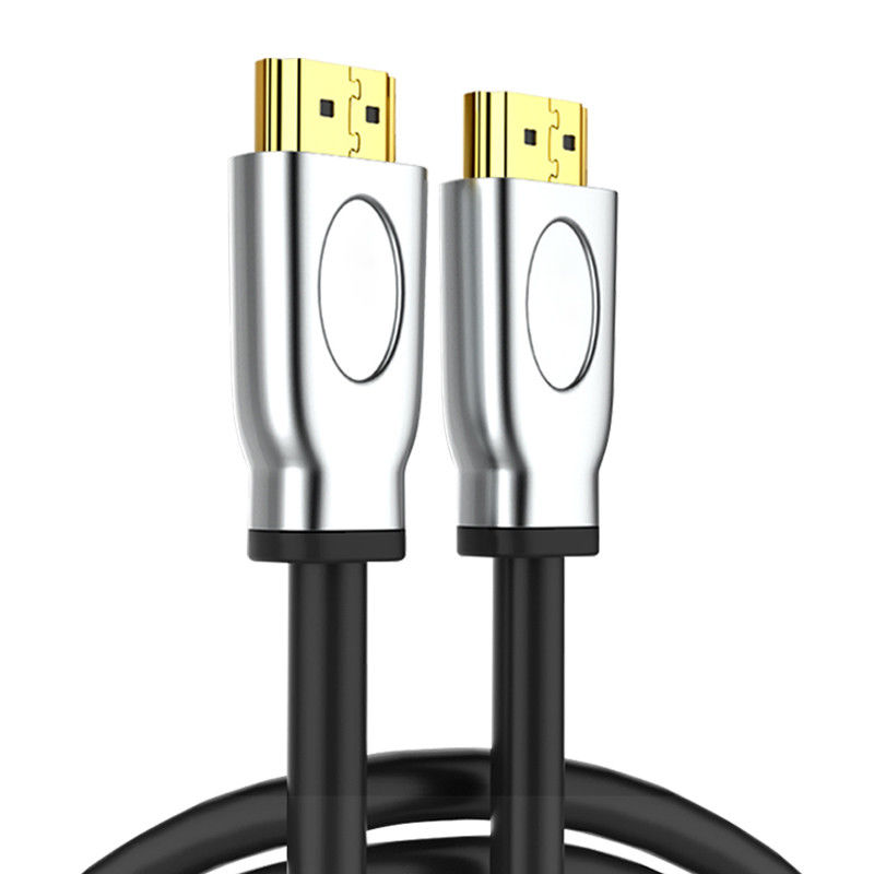 8K 60Hz 4K 120Hz를 위한 아연 합금 샐과 48gbps HDMI 케이블을 구리도금하세요