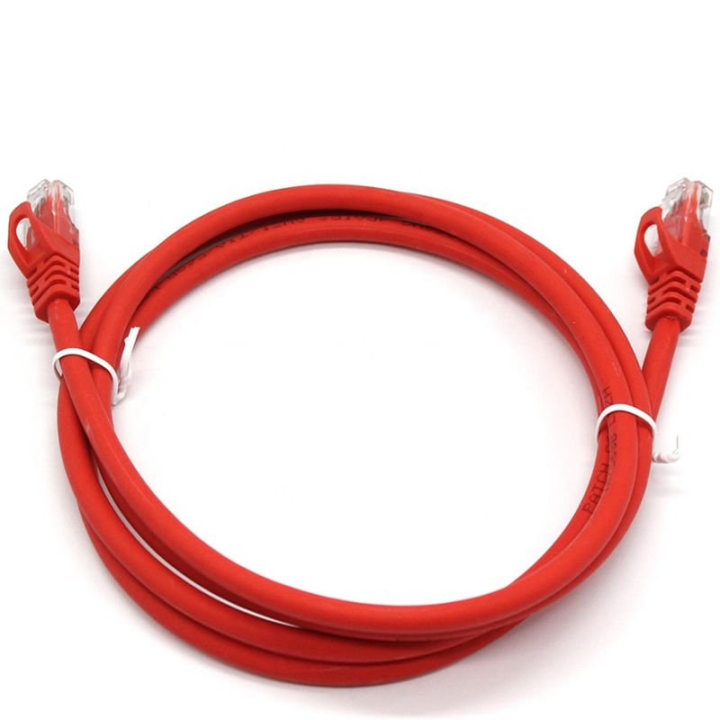 26AWG LSZH 재킷 RJ45 Ethernet 케이블, RJ45 패치 코드 Cat5 Cat6 Cat5E