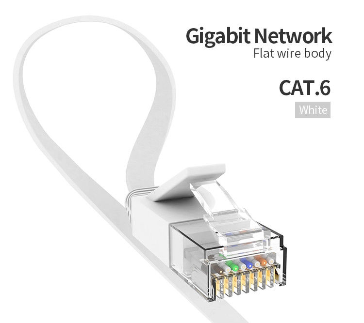24AWG FTP UTP Cat6 패치 코드, 이더넷을 위한 Amp 패치 코드 Cat6