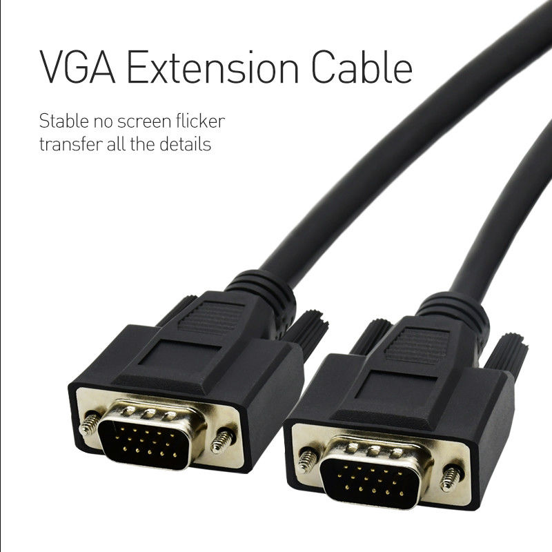 금메달은 영사기 모니터 화면을 위한 고속도 VGA 모니터 케이블을 도금처리했습니다