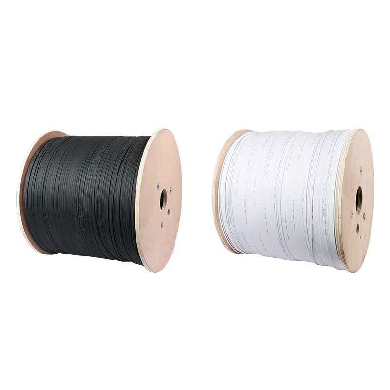 GJYFXCH G657A G652D 1 핵심 2 핵심 FTTH 드롭 케이블, 광섬유 Ethernet 케이블