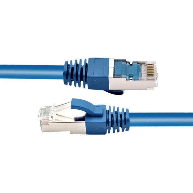 몰딩 부트와 RJ45 SFTP 보호해야 하는 Cat 6 네트워크 패치 코드 플러그