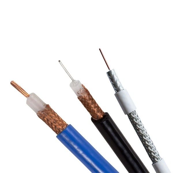 RG6 RG7 RG213 RG11 무선주파수 RG58 동축 텔레비전 케이블 흑색 컬러