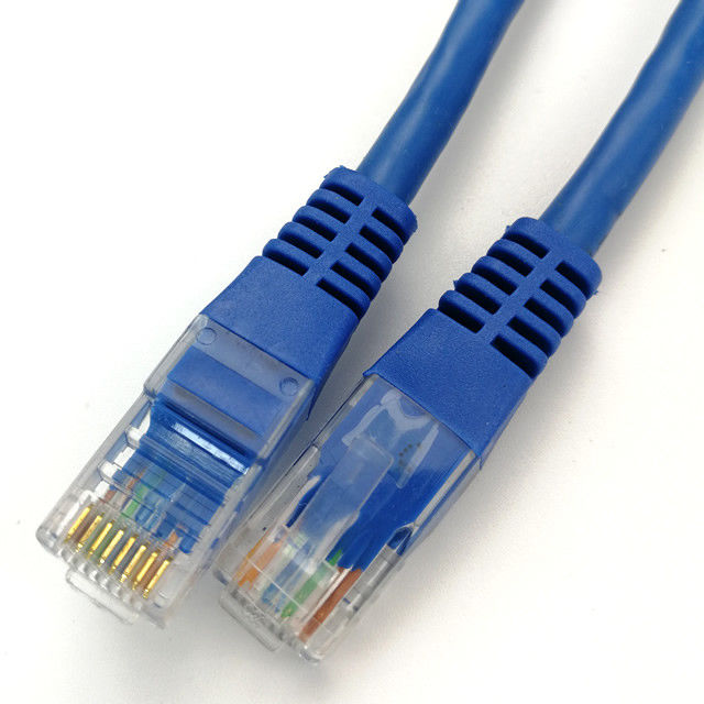 RJ45 네트워크 이더넷 패치 코드 케이블 노랑색에 대한 UTP Cat5e Rj45