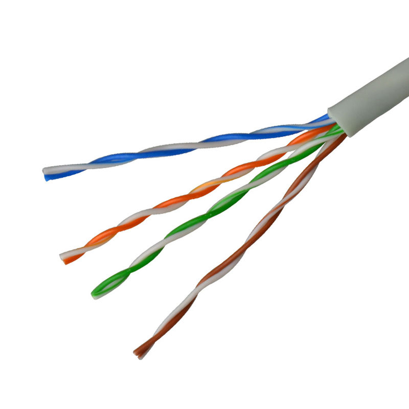 305M Cat5 네트워크 롤 UTP Cat5e 랜 케이블 회색