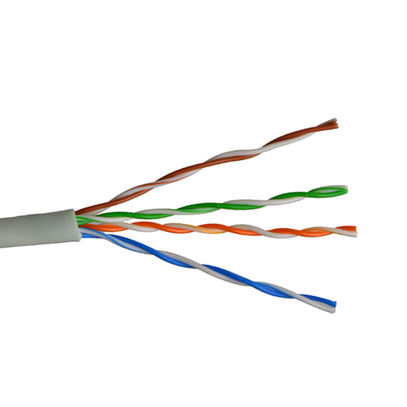 305M Cat5 네트워크 롤 UTP Cat5e 랜 케이블 회색