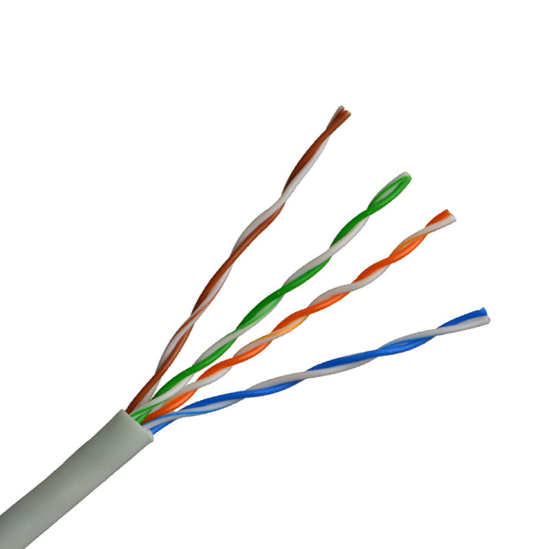 305M Cat5 네트워크 롤 UTP Cat5e 랜 케이블 회색