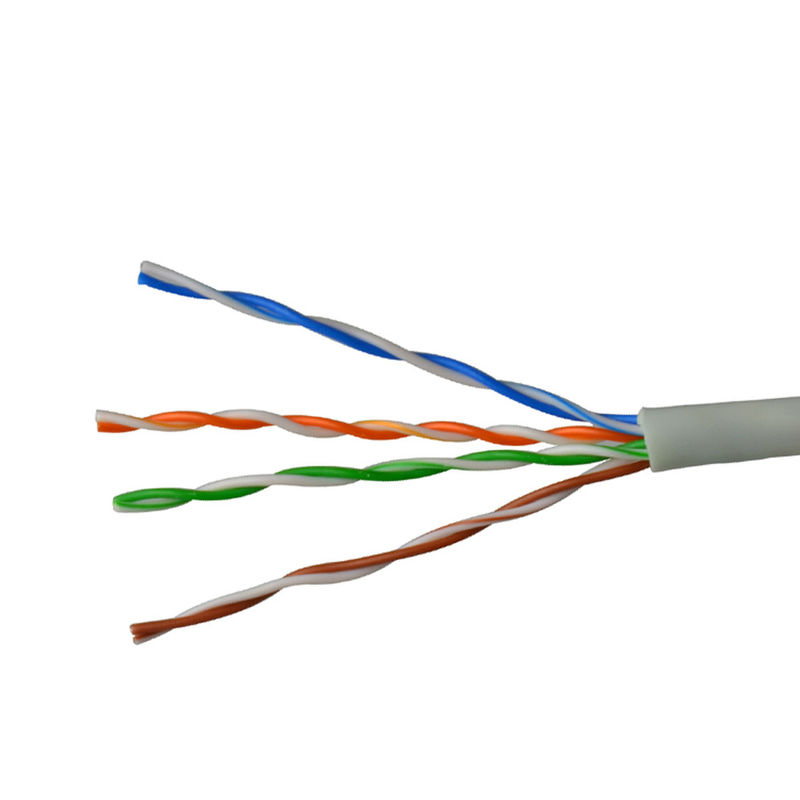 305M Cat5 네트워크 롤 UTP Cat5e 랜 케이블 회색