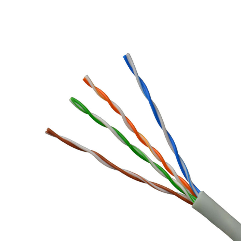 305M Cat5 네트워크 롤 UTP Cat5e 랜 케이블 회색