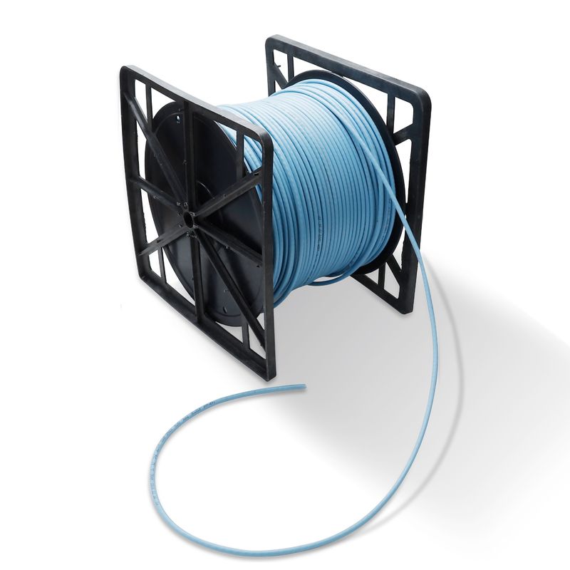 오렌지 Cat6 랜 케이블 4 쌍 나동선 또는 CCA 1000ft 풀 박스