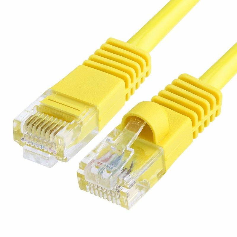 네트워크에서 Cat5 5e 6 케이블 네트워크 UTP Cat 5 케이블과 연결기 패치 케이블