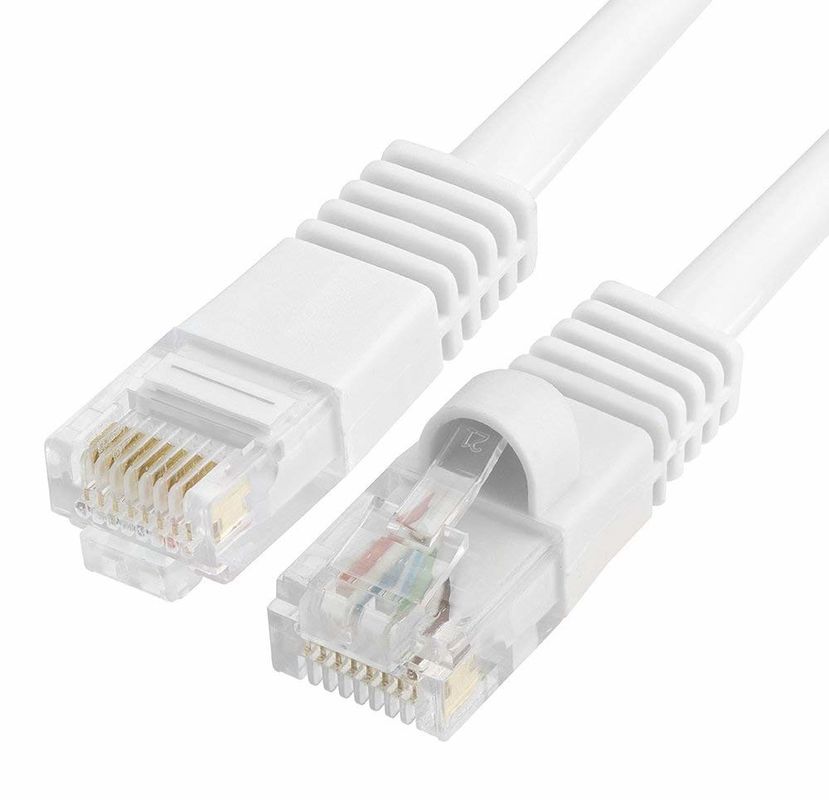 네트워크에서 Cat5 5e 6 케이블 네트워크 UTP Cat 5 케이블과 연결기 패치 케이블