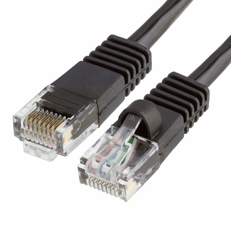 네트워크에서 Cat5 5e 6 케이블 네트워크 UTP Cat 5 케이블과 연결기 패치 케이블