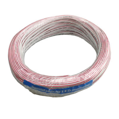 19 AWG 100m 길이 전력 케이블 두 개의 코드 LED 모니터링