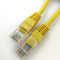 RJ45 네트워크 이더넷 패치 코드 케이블 노랑색에 대한 UTP Cat5e Rj45